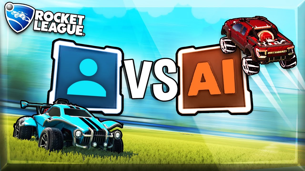 Human vs Freestyling Bot in Rocket League