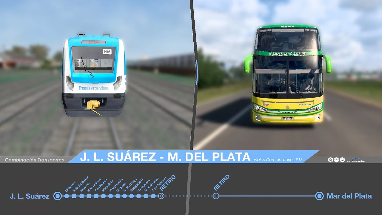 J. L. SUÁREZ - MAR DEL PLATA | Viajes Virtuales Combinatorios #13