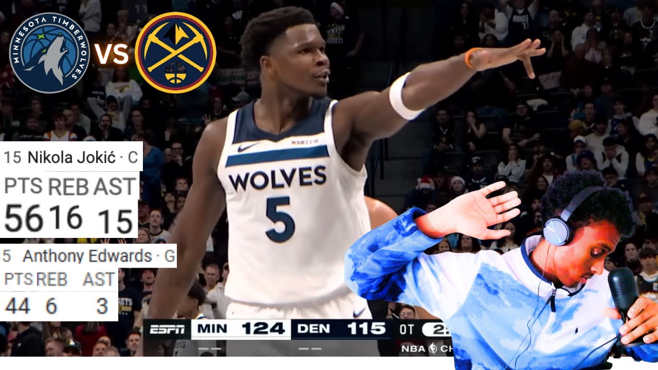 JOKIC and ANT WENT OFF! | Minnesota Timberwolves vs Denver Nuggets Reaction!