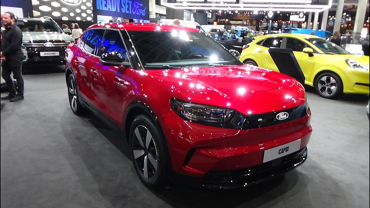 Ford Capri Style 170 RWD 2026 года &mdash; экстерьер и интерьер &mdash; Брюссельский автосалон 2026 года