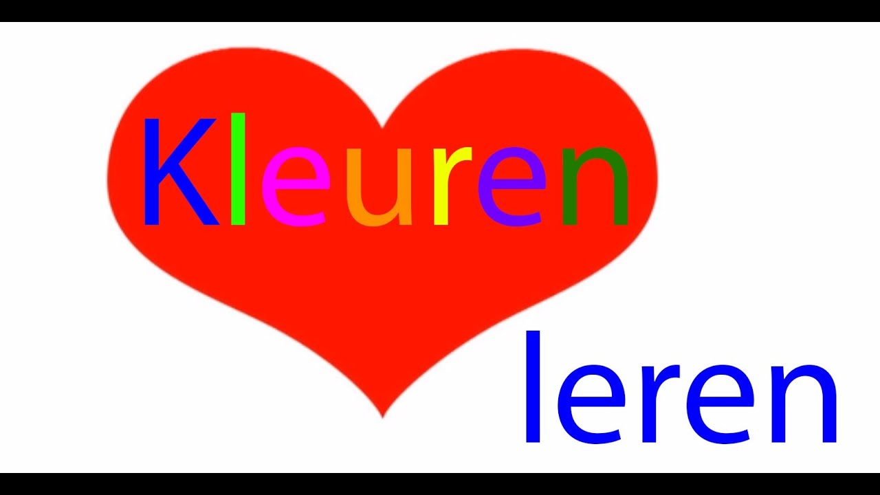 Kleuren leren voor Peuters en Kleuters