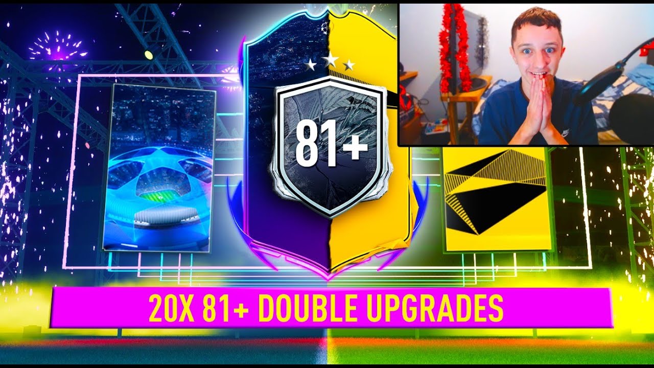 What do you get from 20x 81+ double upgrade packs during RTTF team 3... | FIFA 21