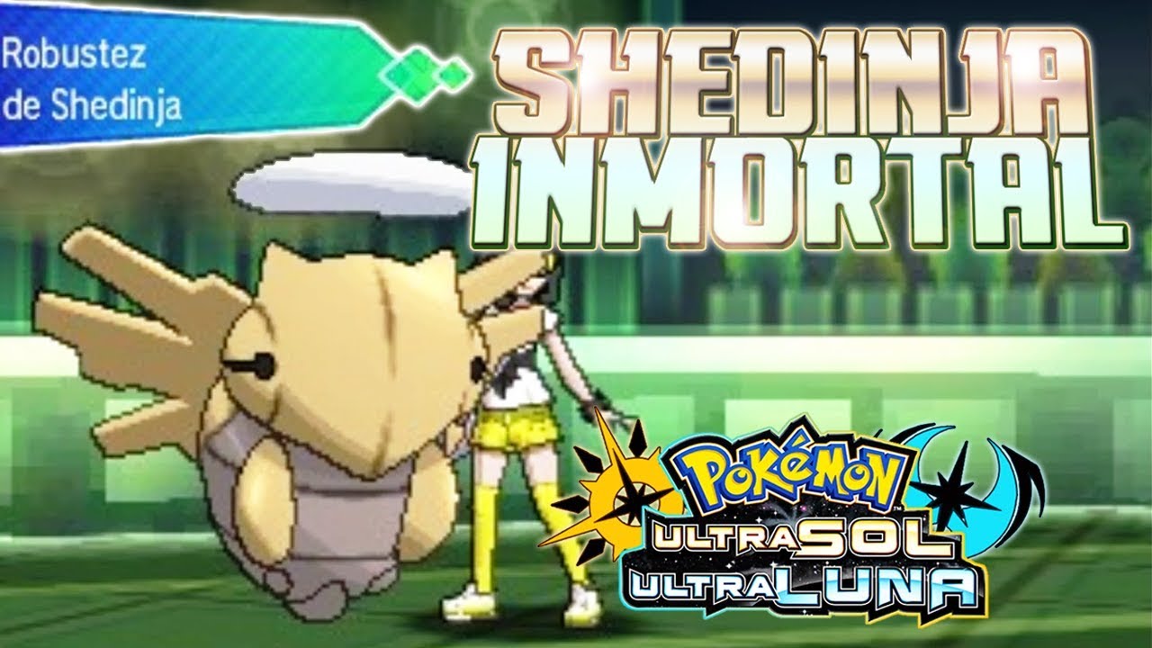 SHEDINJA a NIVEL 20 con ROBUSTEZ LEGAL BARRIENDO LEGENDARIOS como ULTRA NECROZMA! POKÉMON USUM