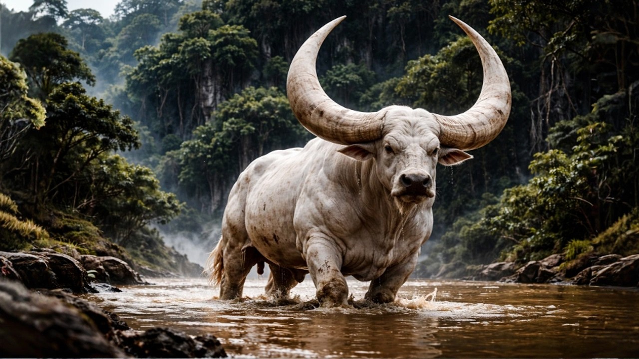 GIGANTES SALVAJES: De la Selva a la Sabana, los Toros Más Impresionantes.fauna #supervivencia