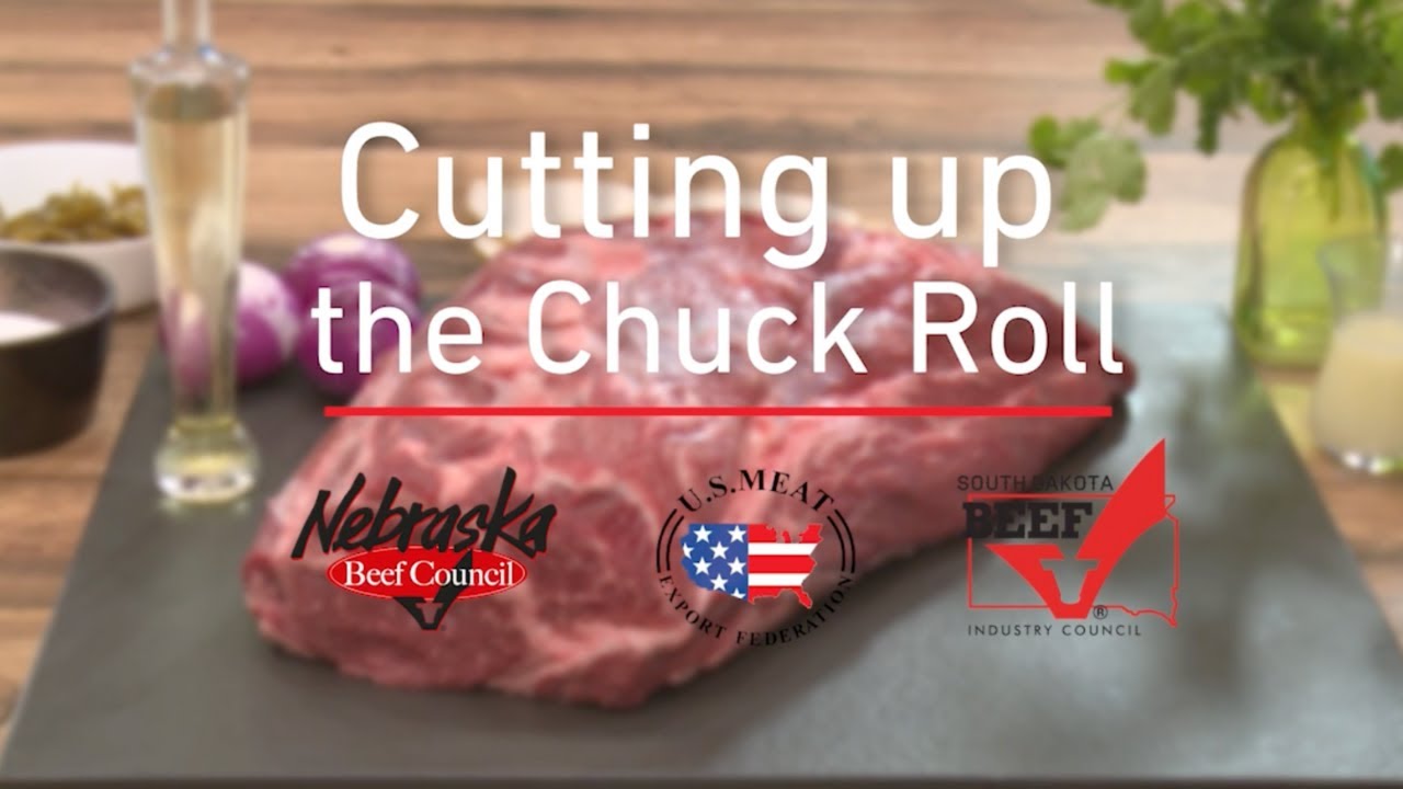 🇺🇸 USA Cutting up the Chuck Roll - English version