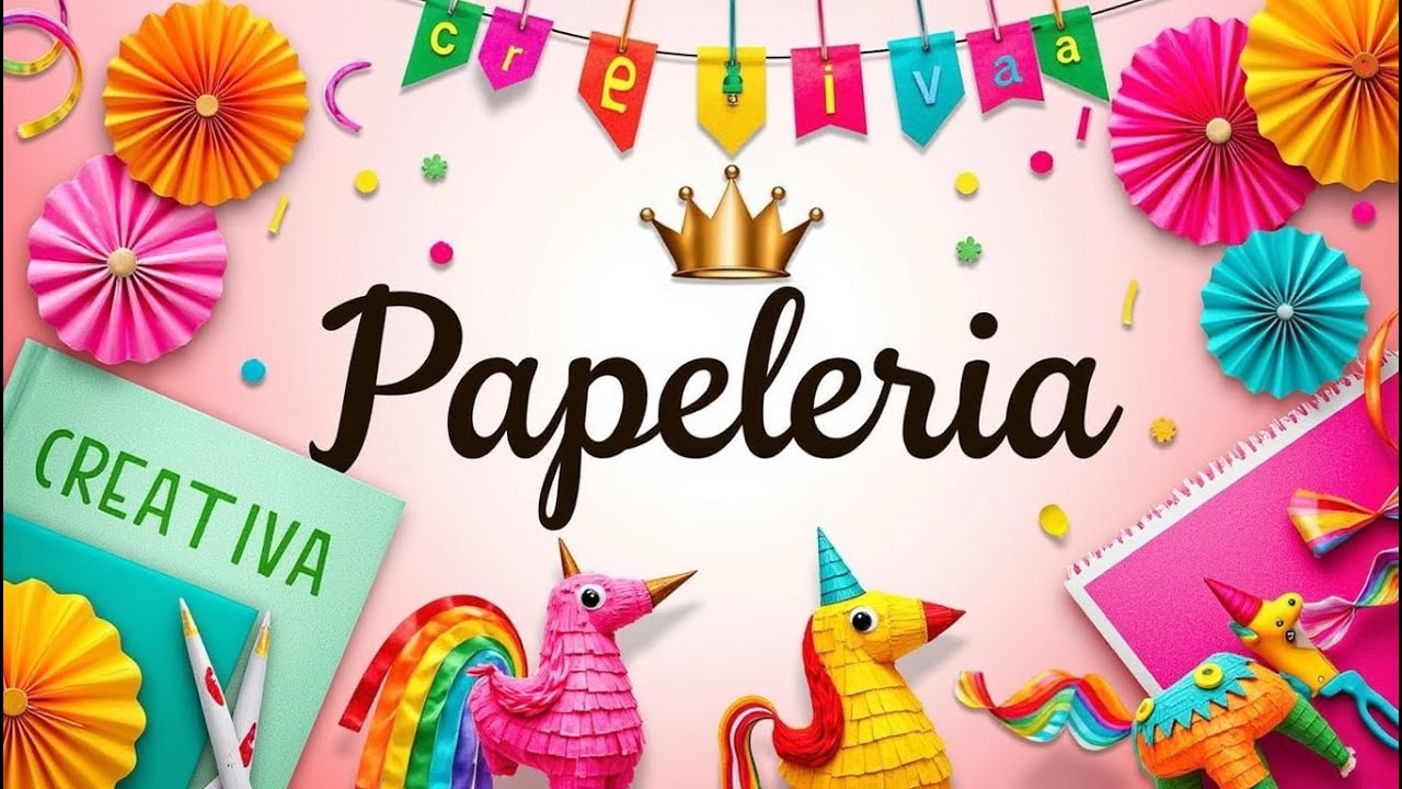 Papeler&iacute;a Creativa para Fiestas Ideas F&aacute;ciles y Econ&oacute;micas Paso a Paso