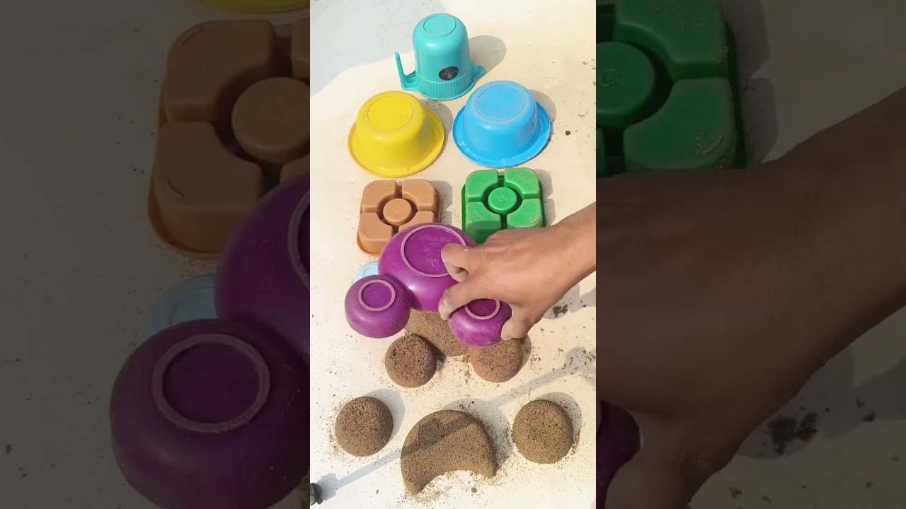 Satisfying ASMR Video I Amazing Colours Cup Sand Cake Designs I How To Make Kitchen Tools Sand Cake