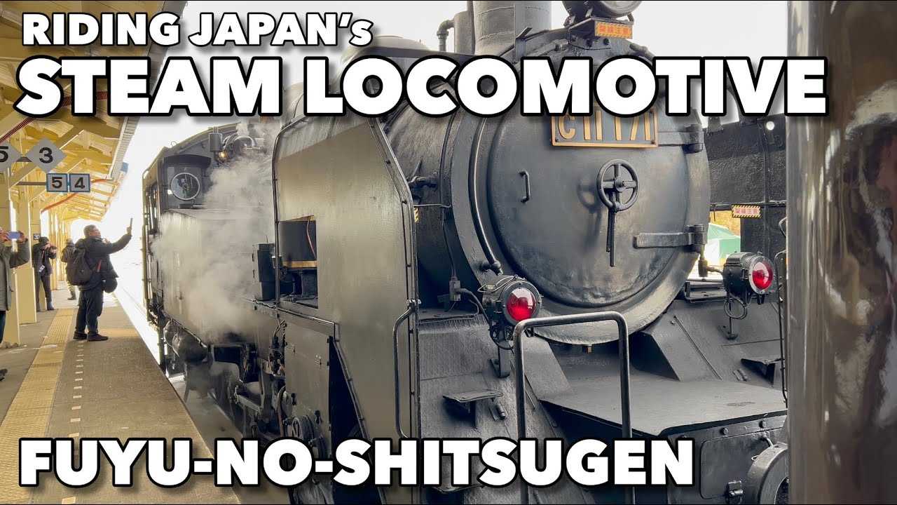 SL Fuyu Shitsugen Train in Winter Hokkaido 🇯🇵 | Steam Locomotive Through Kushiro Wetlands