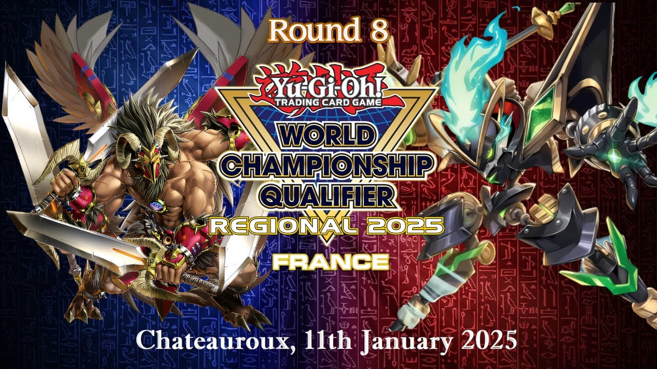 WCQ FRANCE │ Chimera VS Ryzeal Fiendsmith │ Round 8 Yu-Gi-Oh! January 2025