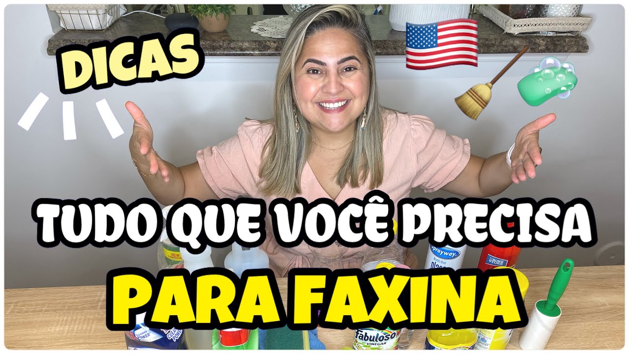PRODUTOS QUE USAMOS NA FAXINA NOS  ESTADOS UNIDOS - PRODUTIS QUE FACILITAM A LIMPEZA