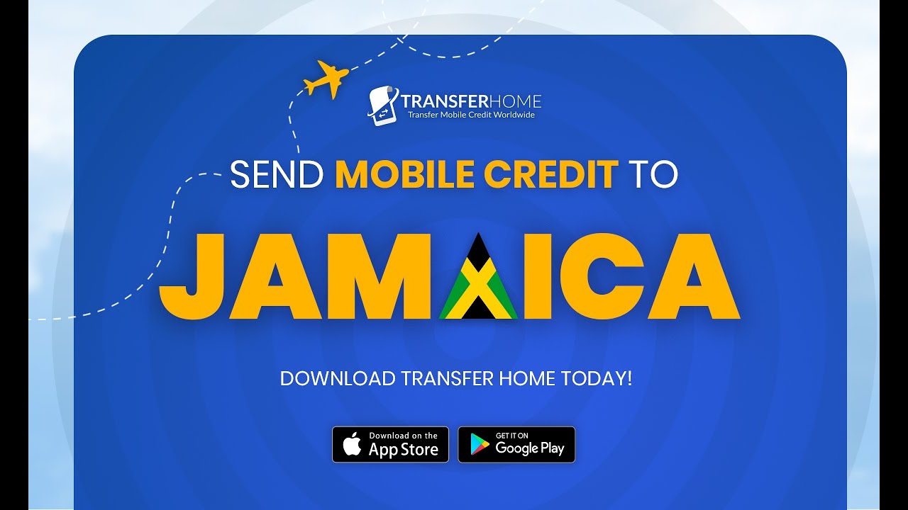 Send Mobile Credit to Jamaica | Top-up Jamaica PAYG Number &mdash; Transfer Home