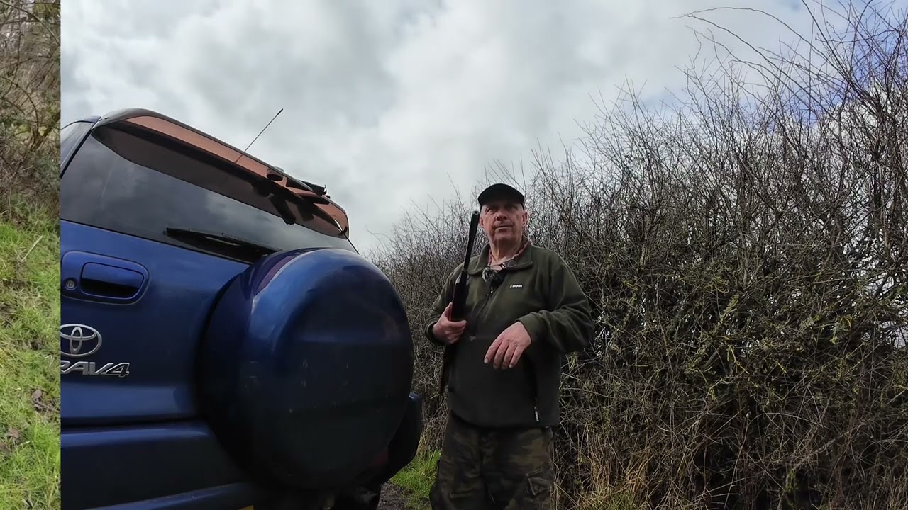Webley Vulcan 22 air rifle plus rat runs 🐀🐀🐀￼