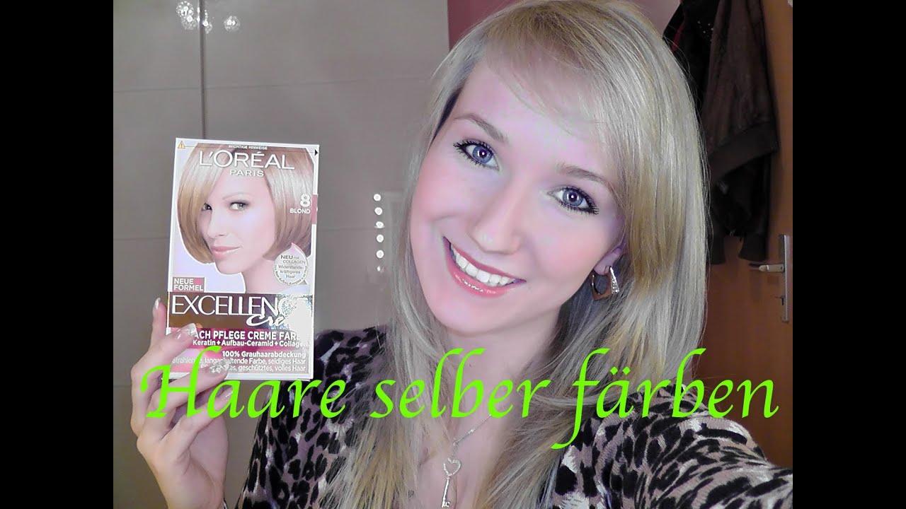 Haare SELBER Färben ♡ Einfach und schnell Zuhause - Tutorial