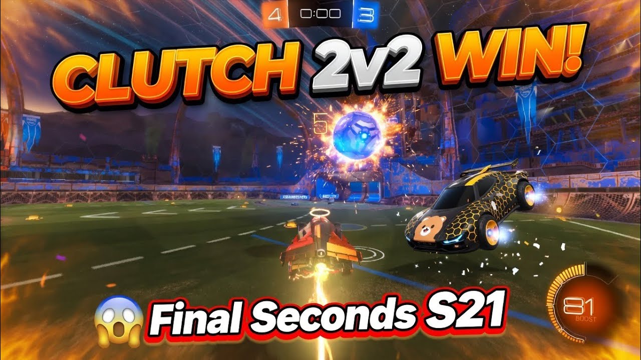 INSANE 2v2 Clutch Win with Beemo! 😱 Final Seconds Chaos S21 🔥