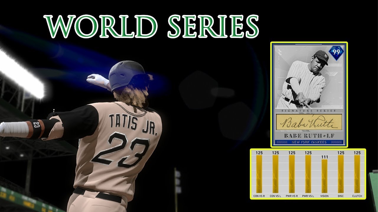Непобеждённая серия в Мировой серии?! 99, Бейб Рут! MLB The Show 19 Diamond Dynasty