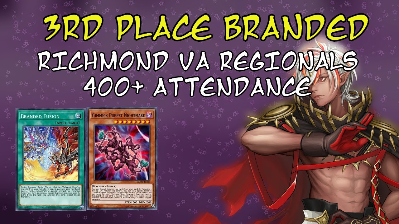 3RD PLACE BRANDED DESPIA DECK PROFILE w/ BRIAN MILLS RICHMOND VA REGIONALS 400+ ATTENDANCE [33]