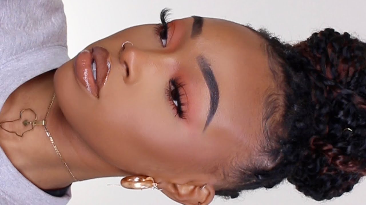 I WENT STUPID WITH ORANGE EYESHADOW | Simple Glam For Beginners (Perfect For NYE)