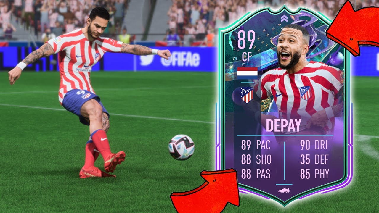 IS HE WORTH IT? 89 MEMPHIS DEPAY FANTASY FUT SBC PLAYER REVIEW - FIFA 23 ULTIMATE TEAM #fut23 #fifa