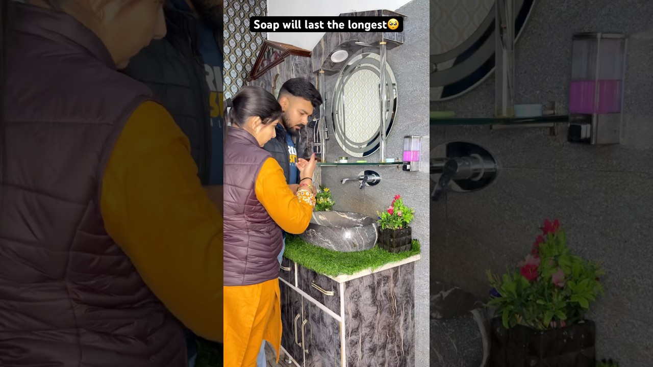 “The trick will make soap last forever.”🤯😉