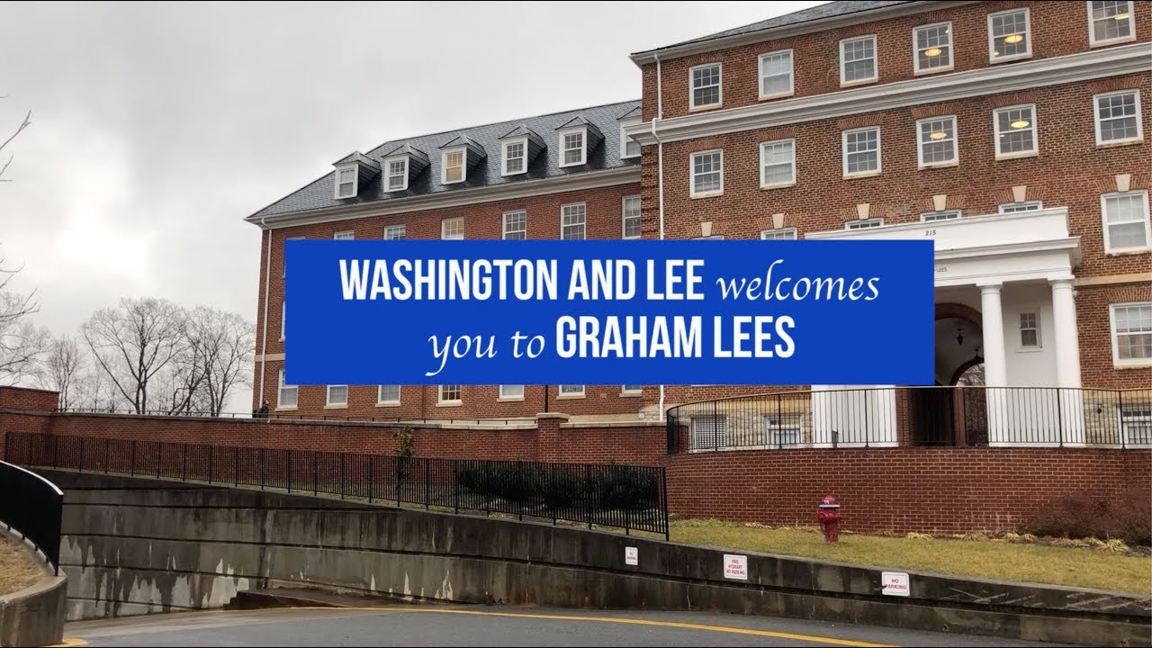 Washington and Lee University Dorm Tour: Graham Lees