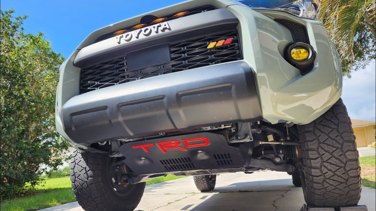 4runner TRD Skid plate from Car Trim Home. Is it better than OEM?
