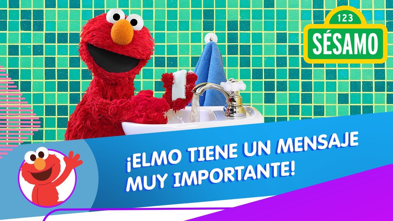 S&eacute;samo: A lavarse las manos con Elmo y Clara | &iexcl;Cantemos Juntos!