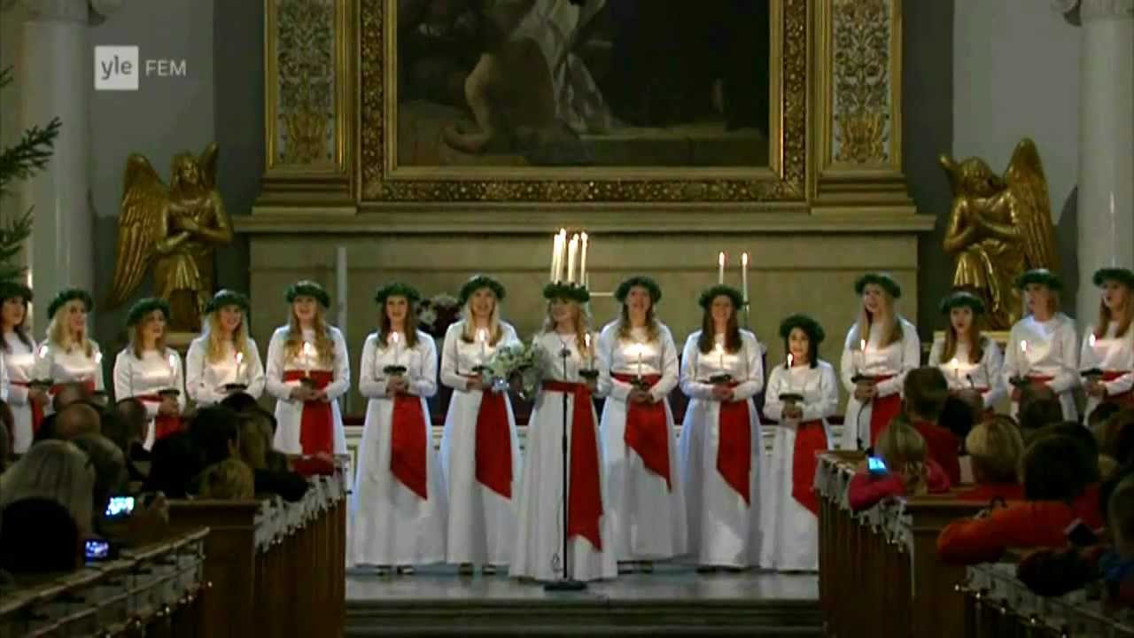Finlands Lucia 2012 Julia Hanhikoski - I Vinternattens Tid