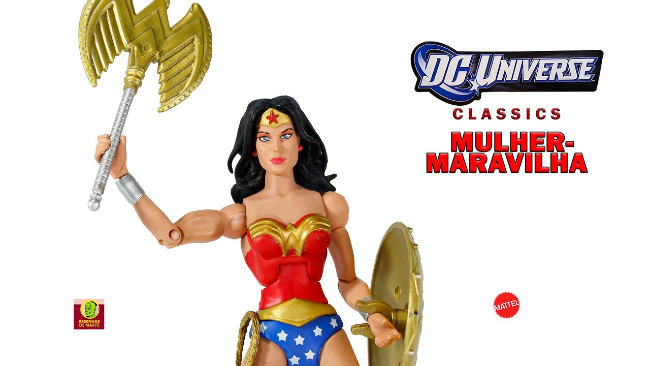 Mulher Maravilha DC Universe Classics  Wonder Woman Mattel Action Figure Review