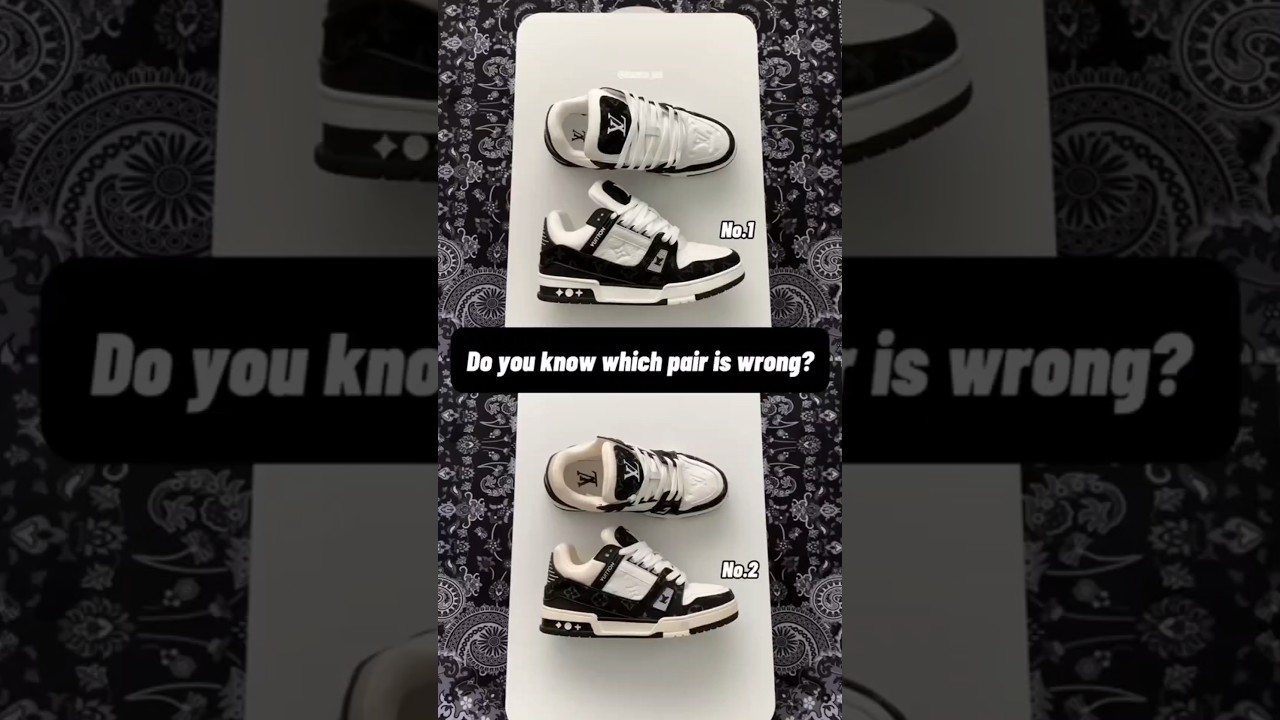 Louis Vuitton Sneaker Real or Fake 💥 #louisvuitton #sneakers #orjinal