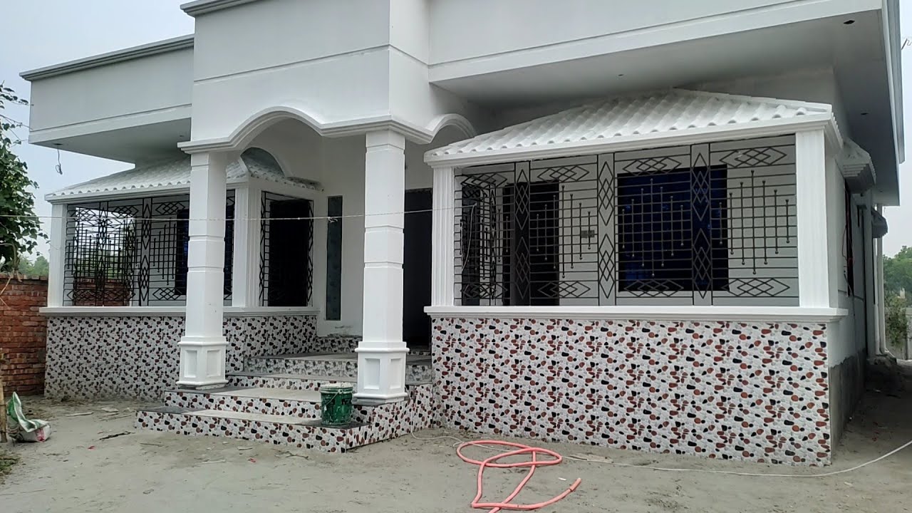(20) লক্ষ টাকা বাজেটে।অসাধারণ একটি একতলা বাড়ির ডিজাইন||1tola building design 2025