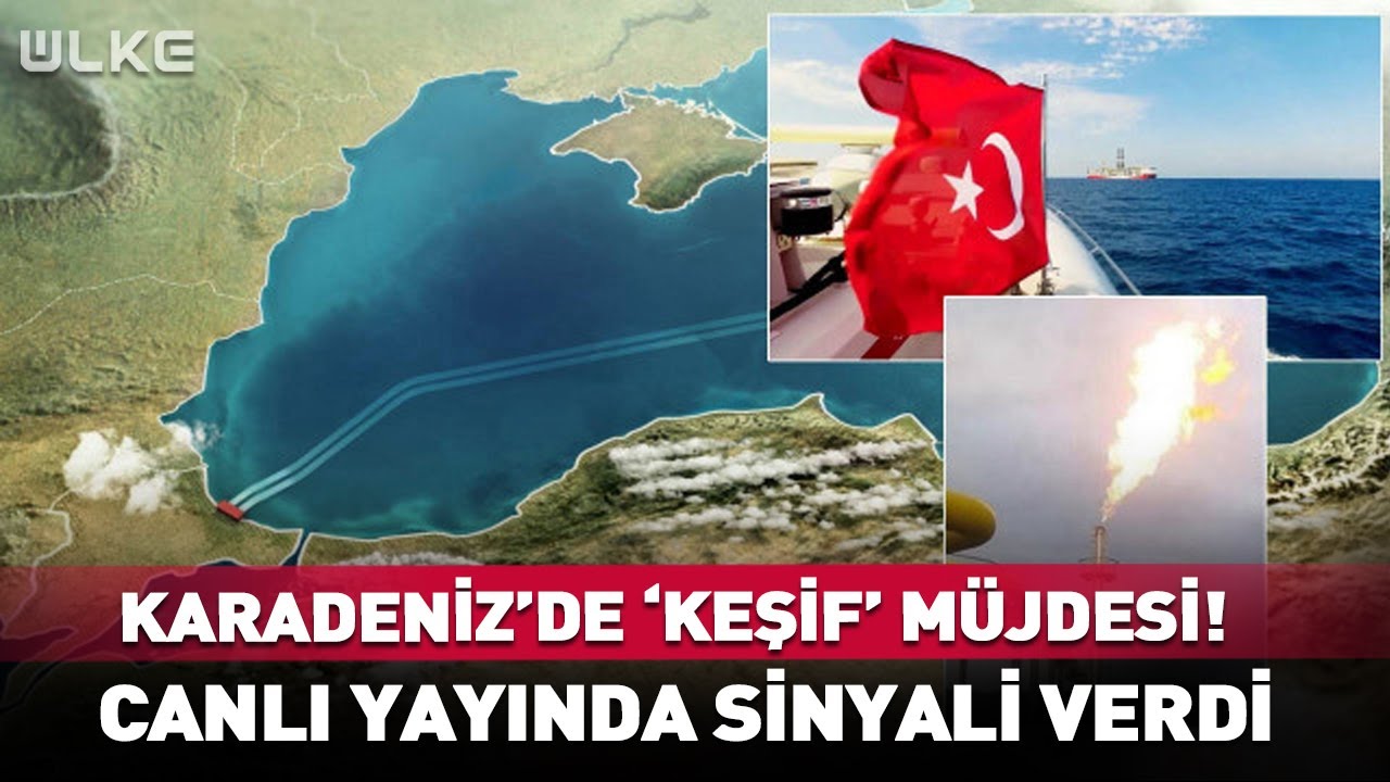 Karadeniz'de 'Keşif' Müjdesi! Canlı Yayında Sinyali Verdi #haber