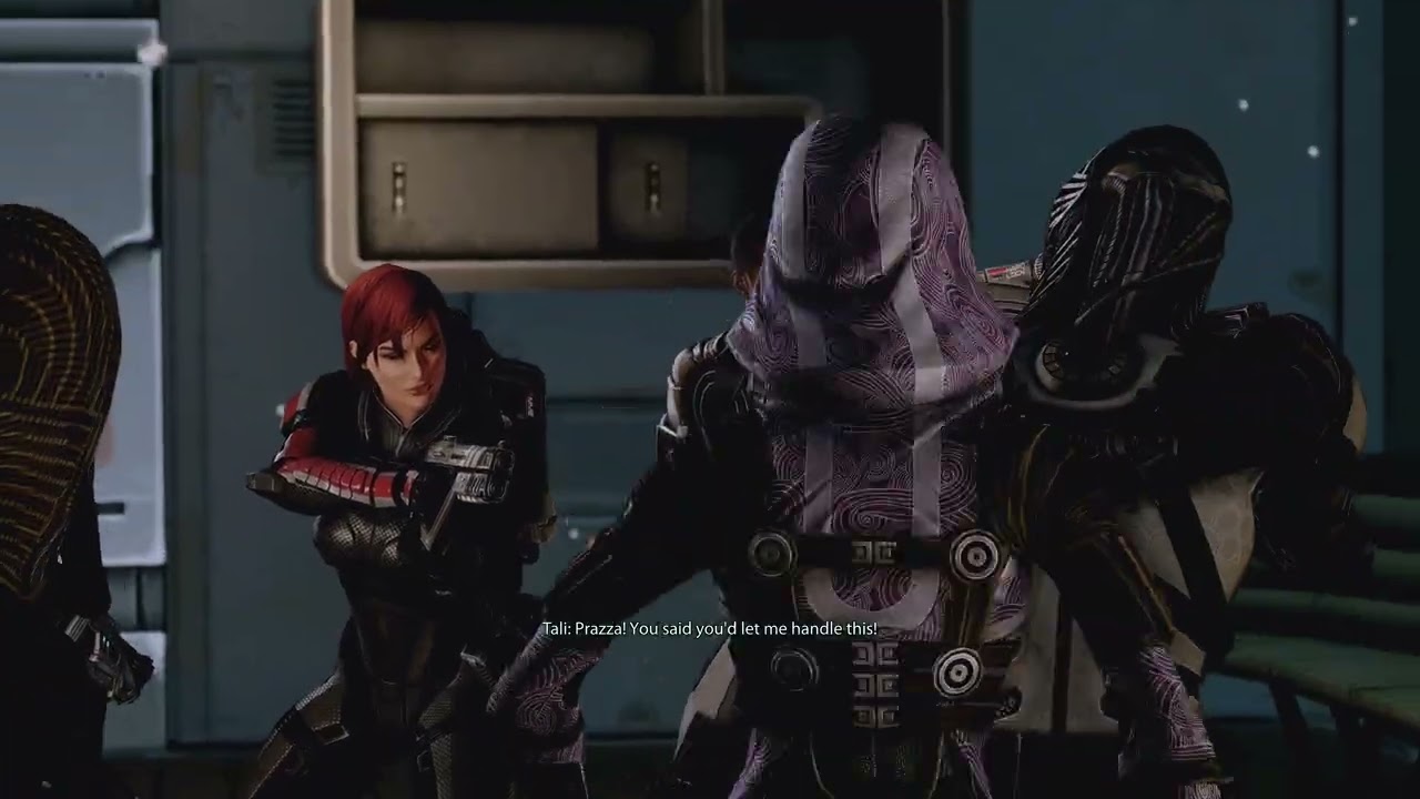 4. Mass Effect 2 LE:  Shepard encounters Tali Zorah and her team of Quarians