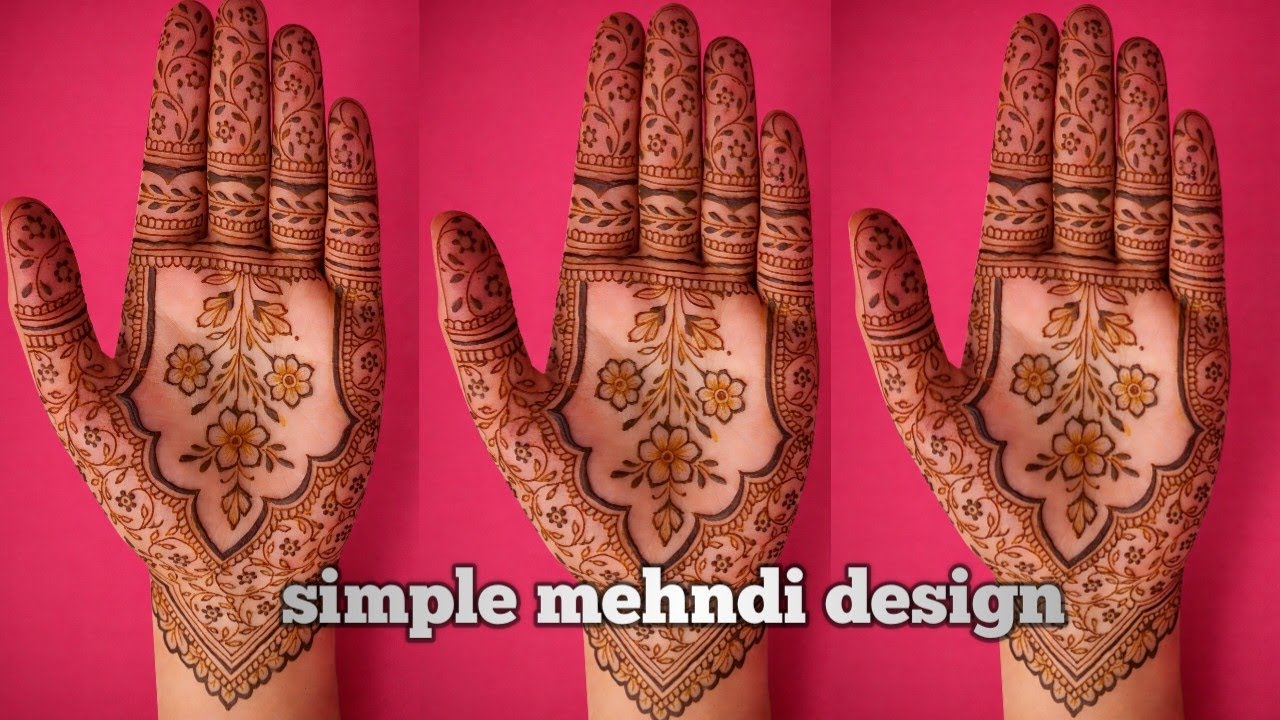 Very very stylish mehndi design !frant hand mehendi latest design #hennadesign#js