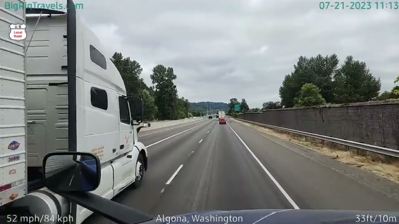 BigRigTravels LIVE | Sumner to Ellensburg, WA (7/21/23 11:05 AM)