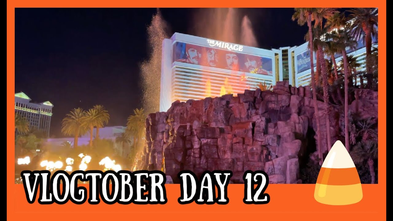 VLOGTOBER 2021 DAY 12 - VENETIAN, PALAZZO AND THE VOLCANO AT THE MIRAGE
