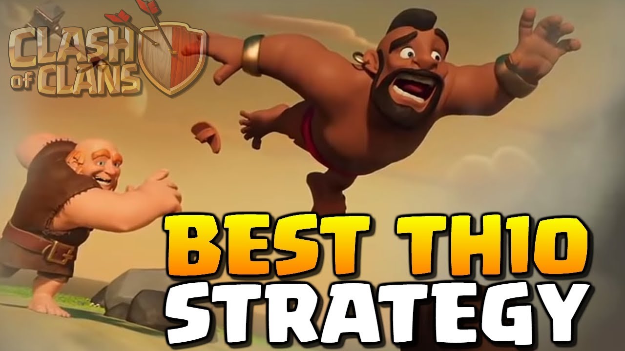 2 of the BEST TH10 Attacks for 2019 | Clash of Clans - Hog Rider TH10 Attack Strategy Tips!