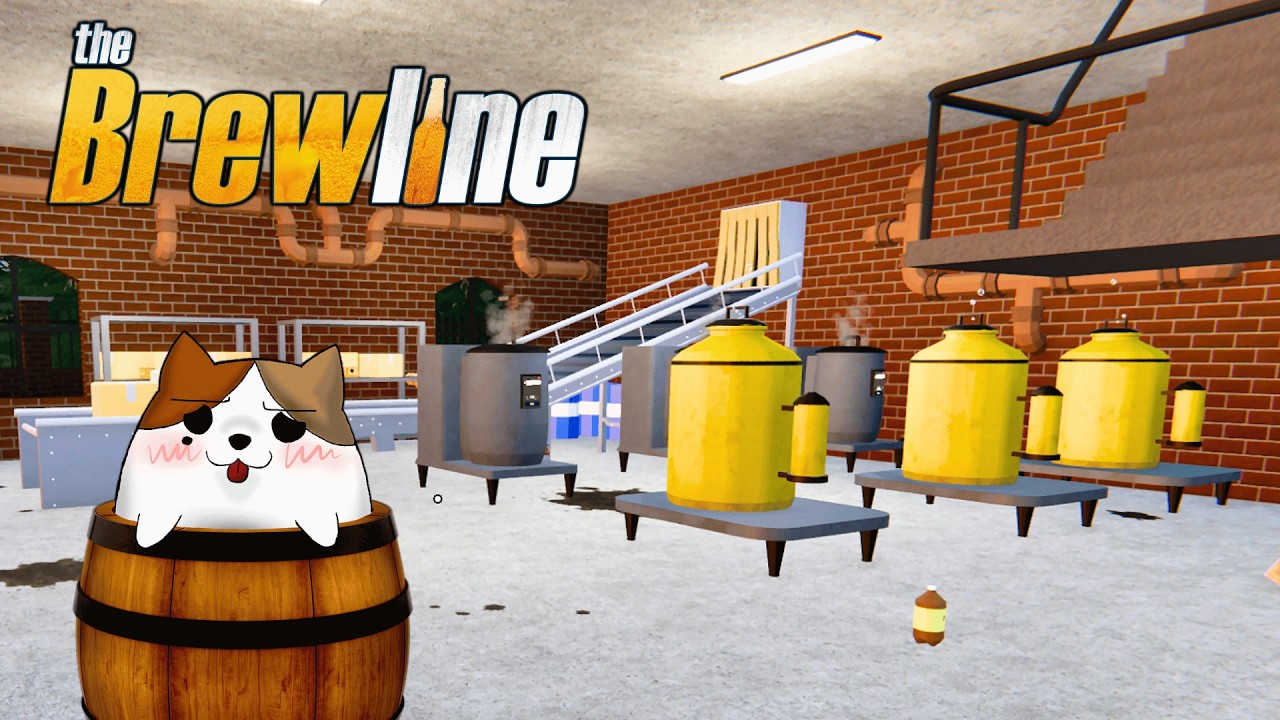 The Brewline Demo Early First Look! | New Upcoming Brewing and Farming Sim!