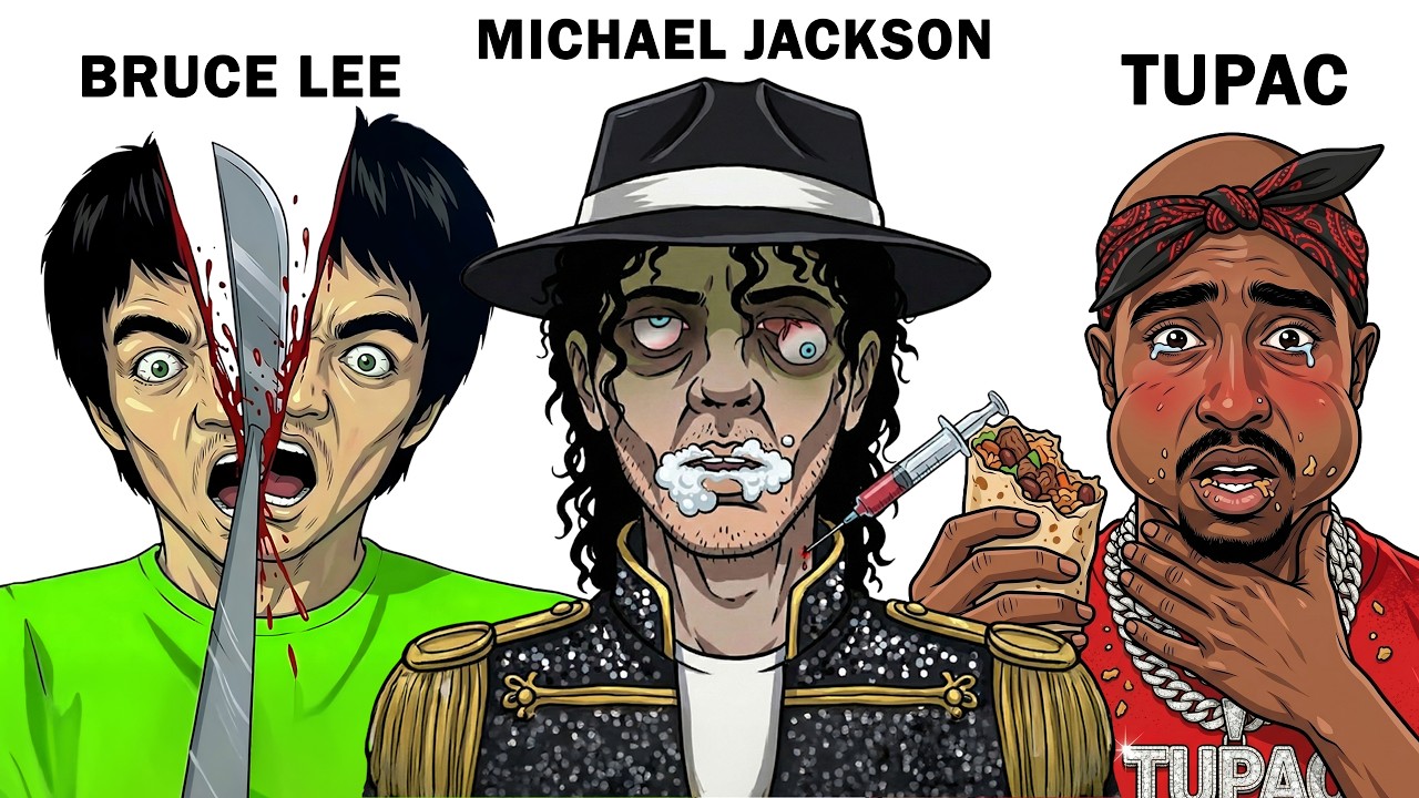 1 Hour of Famous Celebrity Deaths