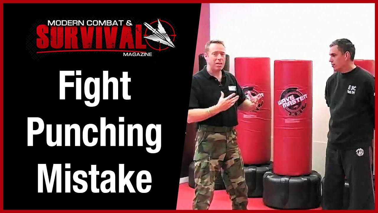 Fight Training - Street Fight Punching Mistake