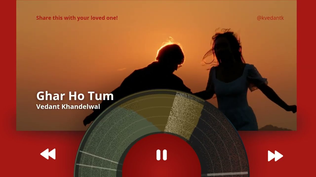 Ghar Ho Tum (Official Video) - Vedant Khandelwal | Hindi Indie Love Song 2026