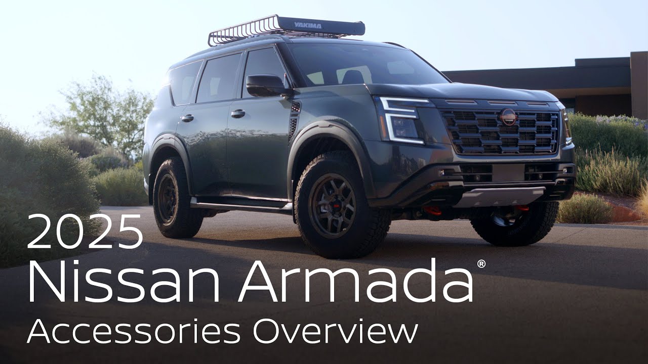 All-New 2025 Nissan Armada® SUV | Accessories Overview