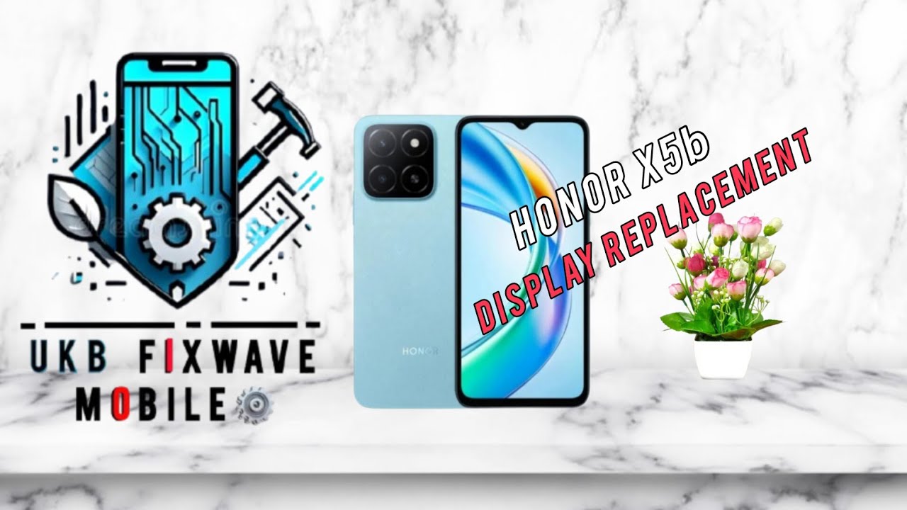 Broken Screen? ⚠️📱 Honor X5b Display Replacement Tutorial | Step-by-Step ✅🪛