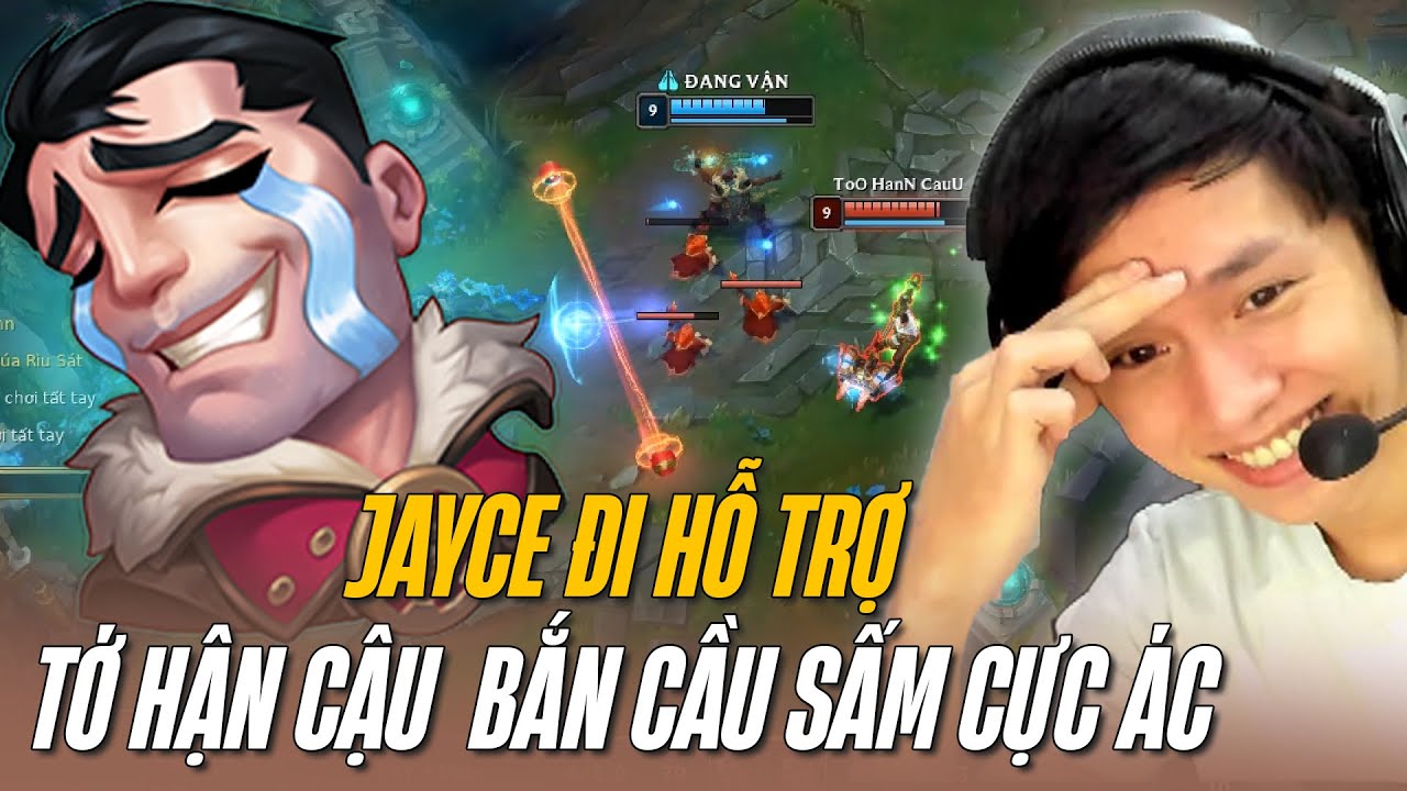 IDOL TỚ HẬN CẬU COSPLAY ZEUS ĐÁNH JAYCE NHƯNG MÀ LÀ SUPPORT...