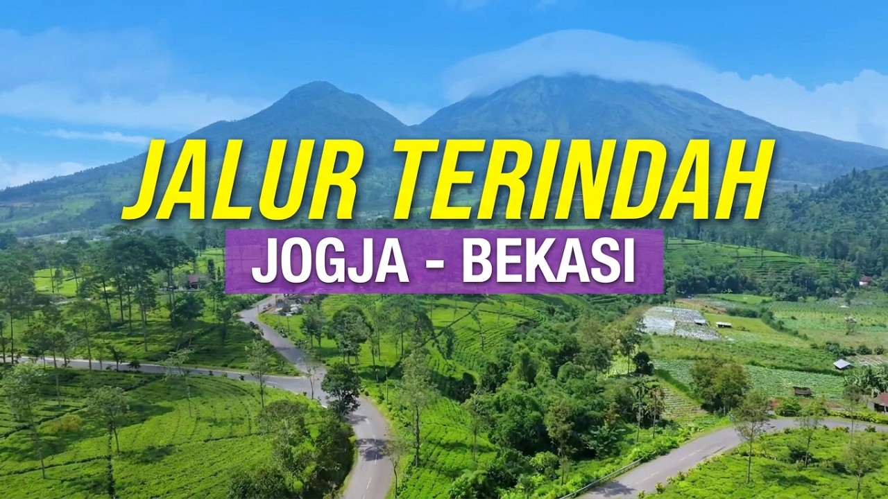 Jalur Motoran Wajib di Lewati via Kebun Teh Bedakah - Jogja ke Bekasi