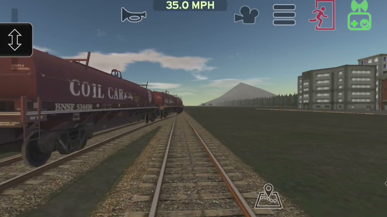 Train and rail yard simulator railfanning 13# | longe train 2