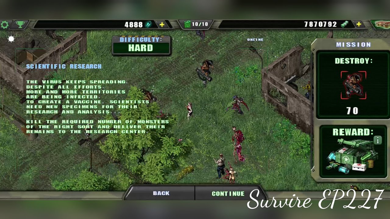 Hưng Ôn - #248 Zombie Shooter Survire EP227