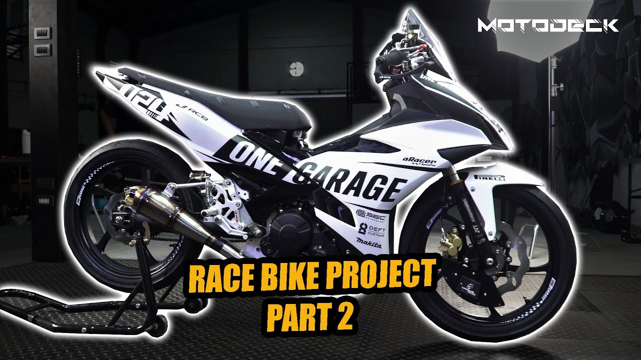 UNDERBONE RACE BIKE PART 02 | MOTODECK BUILD SERIES EPI04