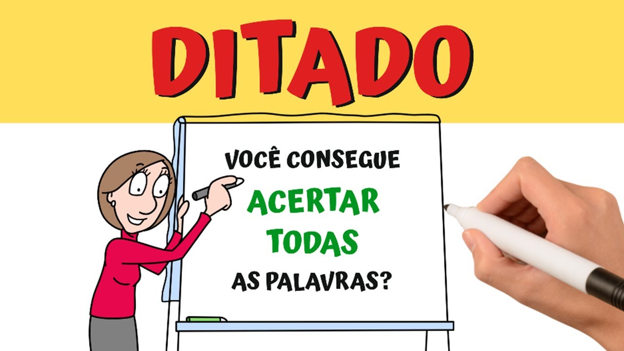 DITADO! Palavras que MAIS GERAM DÚVIDAS! ✏️📚🤩❤️️