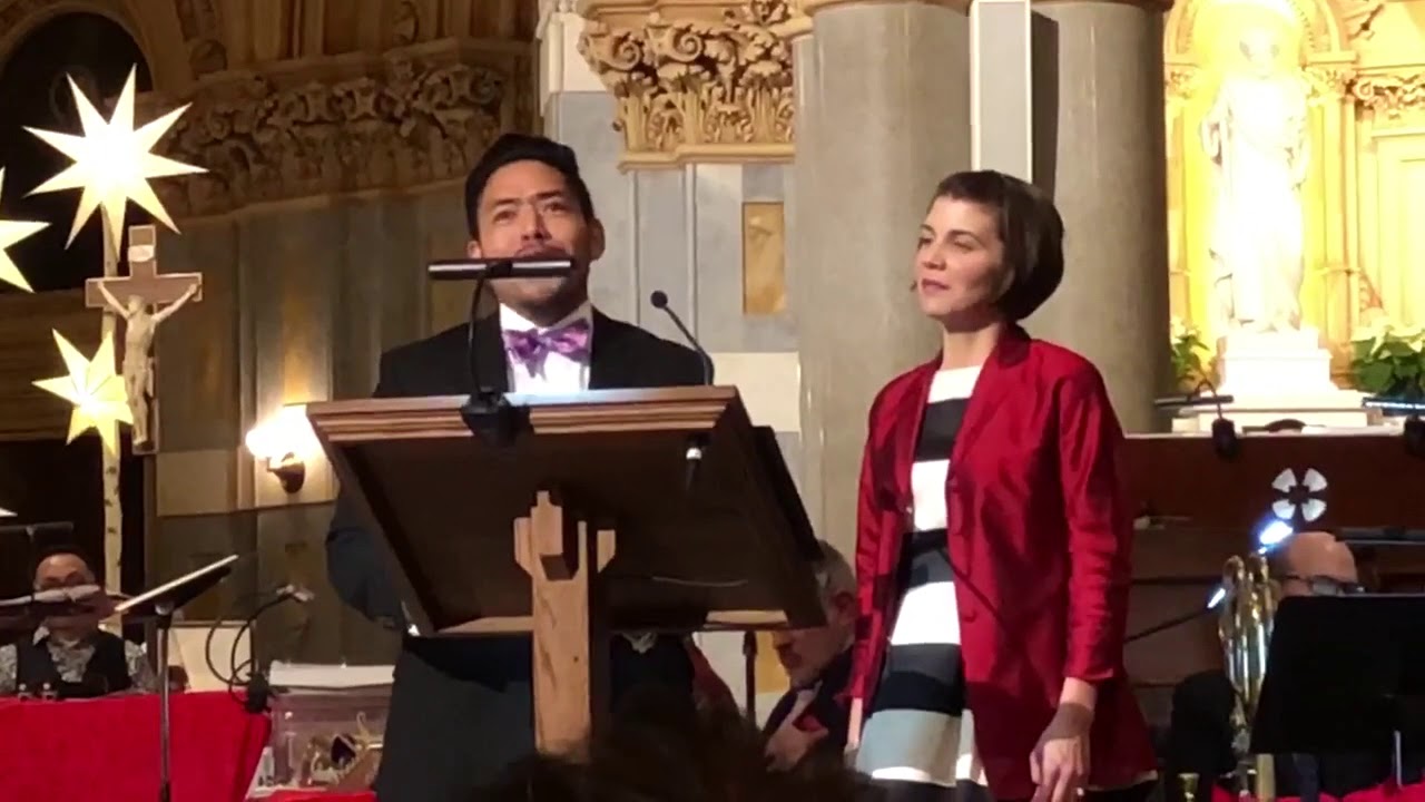 Ave Maria Madre de Dios - John Angotti, sung by Maria Brinkmann and Joel Dabu
