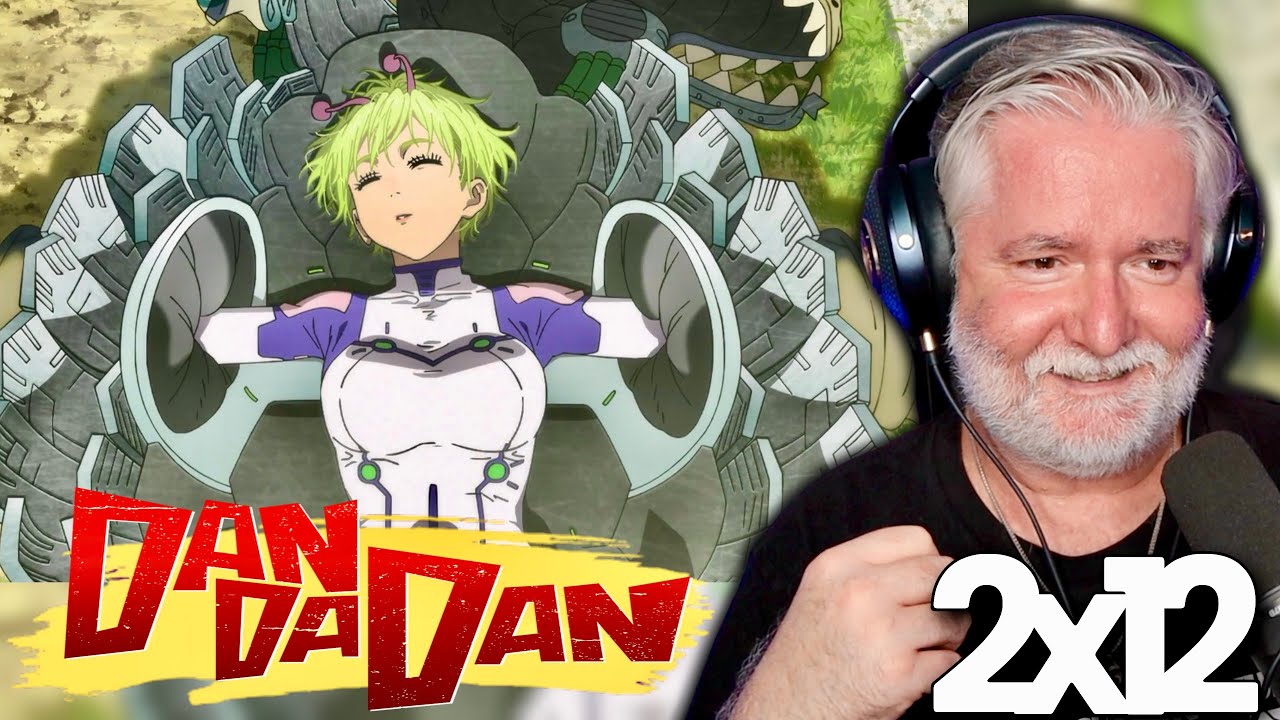 DANDADAN | 2x12 | Столкновение! Космический кайдзю против гигантского робота! | РЕАКЦИЯ